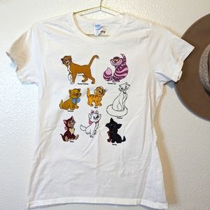 Disney Cats T-shirt, M